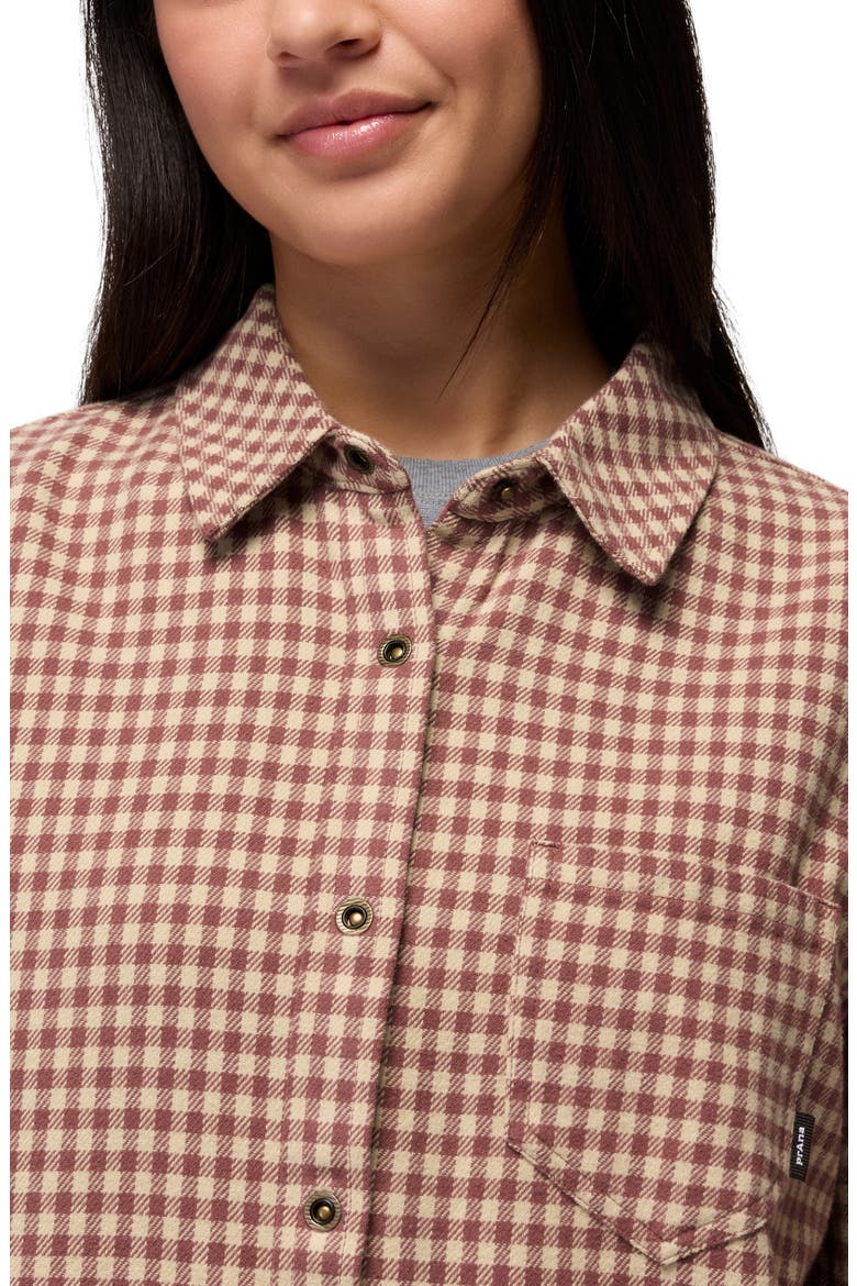 Golden Canyon Organic Cotton Flannel Shirt, Alternate, color, NEWBERRY