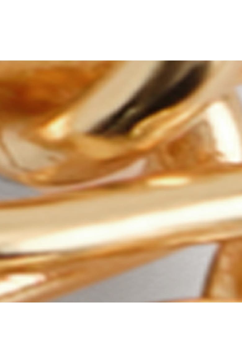 Knotted Chain Necklace, Alternate, color, GOLD