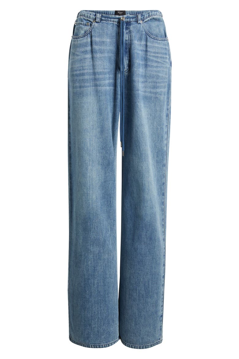 Normandie Straight Leg Jeans, Alternate, color, ANTIQUE BLUE