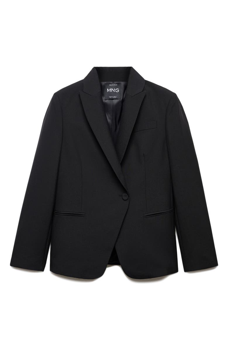 MANGO Regular Fit Suit Blazer, Alternate, color, 