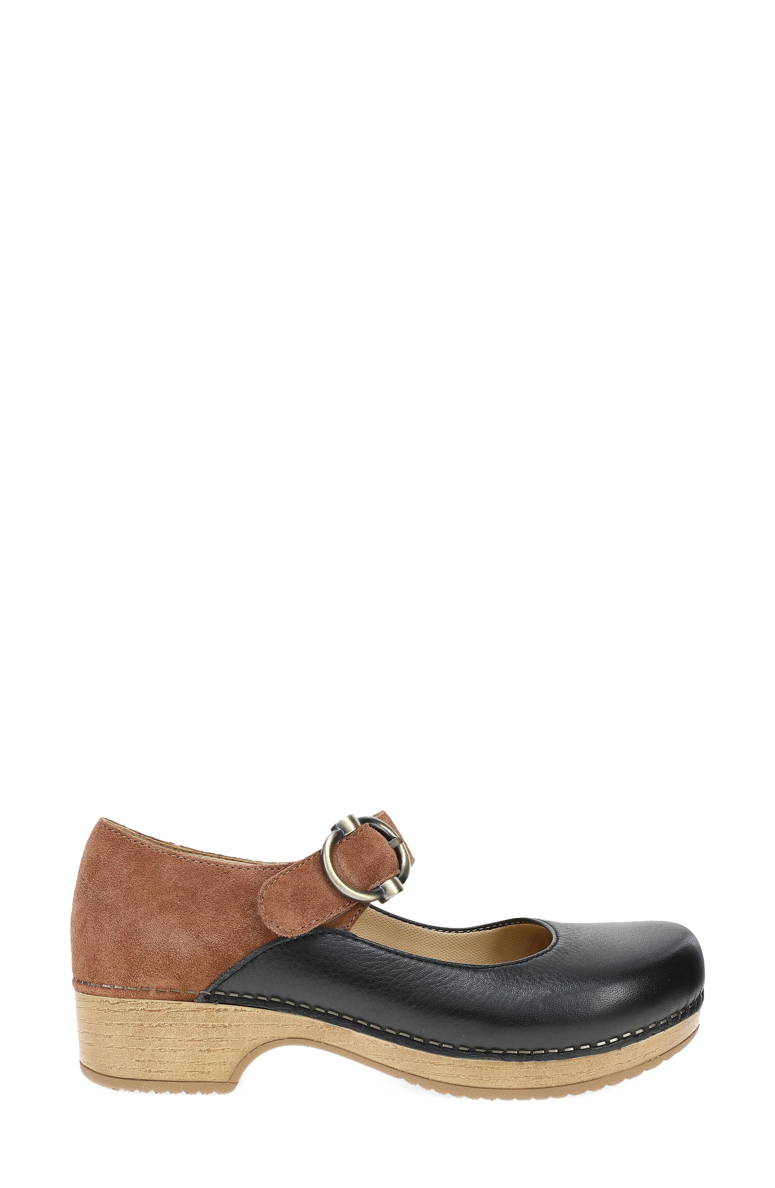 Bonny Mary Jane Clog, Alternate, color, BLACK/ LUGGAGE