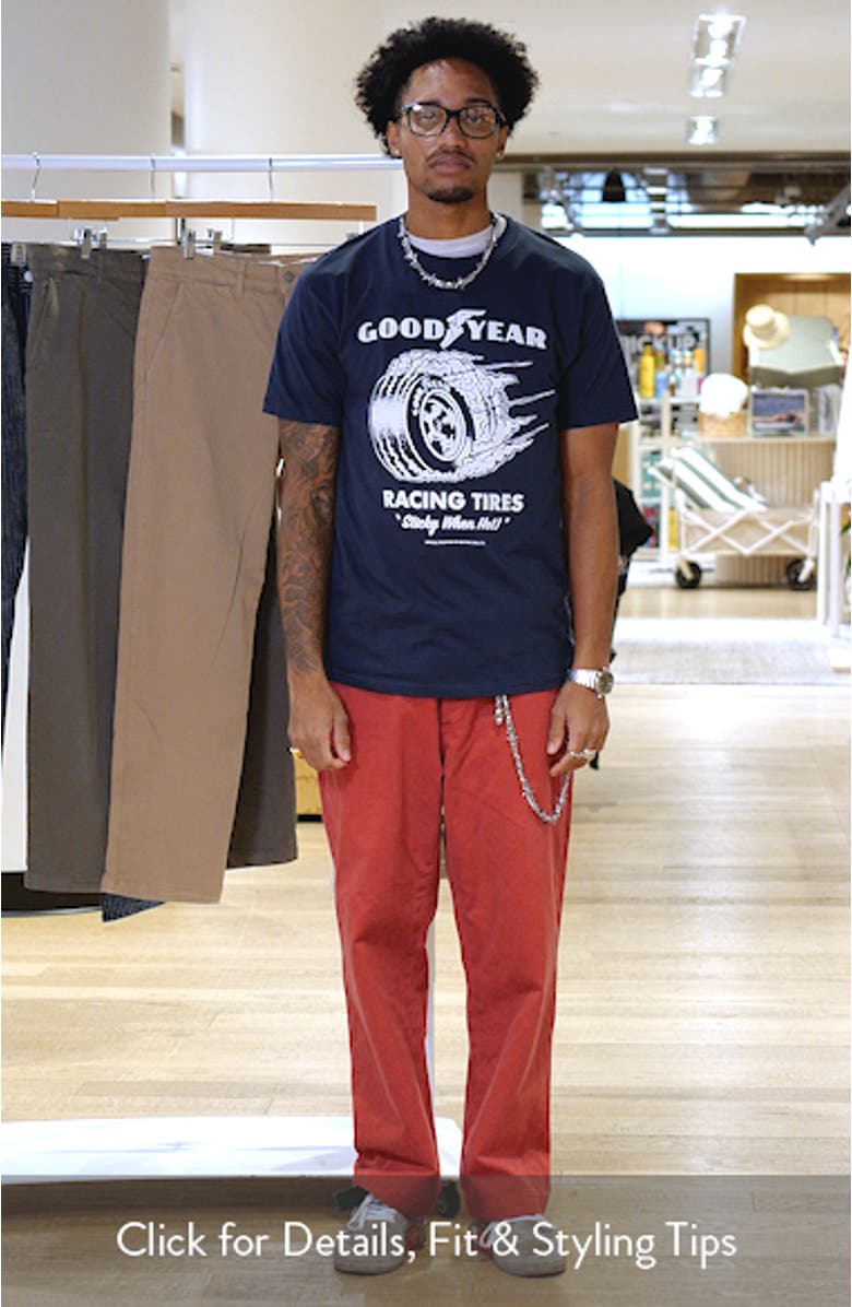 x Goodyear Cheater Slick Cotton Graphic T-Shirt, sales video thumbnail