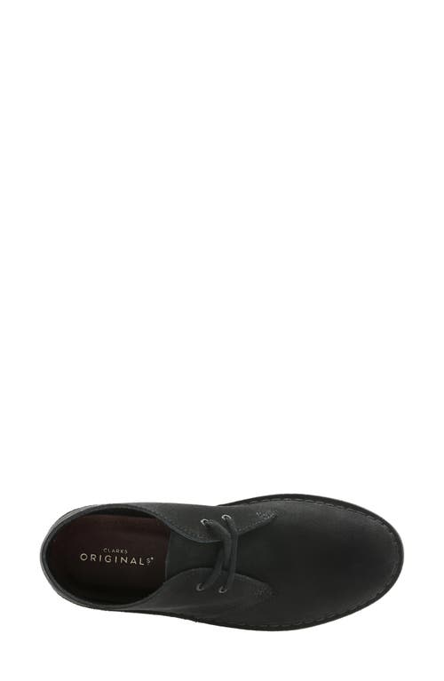 Clarksr Clarks(r) Clarks® Desert Chukka Boot In Black/black Suede