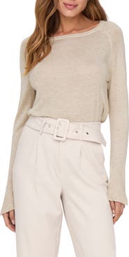 Only Vienna Long Sleeve Knit T-Shirt