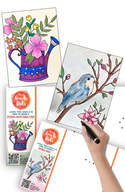 Add-On Art Rolls for Guide Dots Level 2 Art Kits - Age 8+