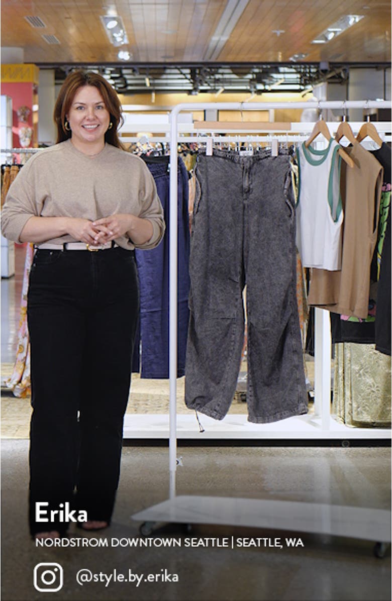 Baggy Acid Wash Denim Jeans, sales video thumbnail