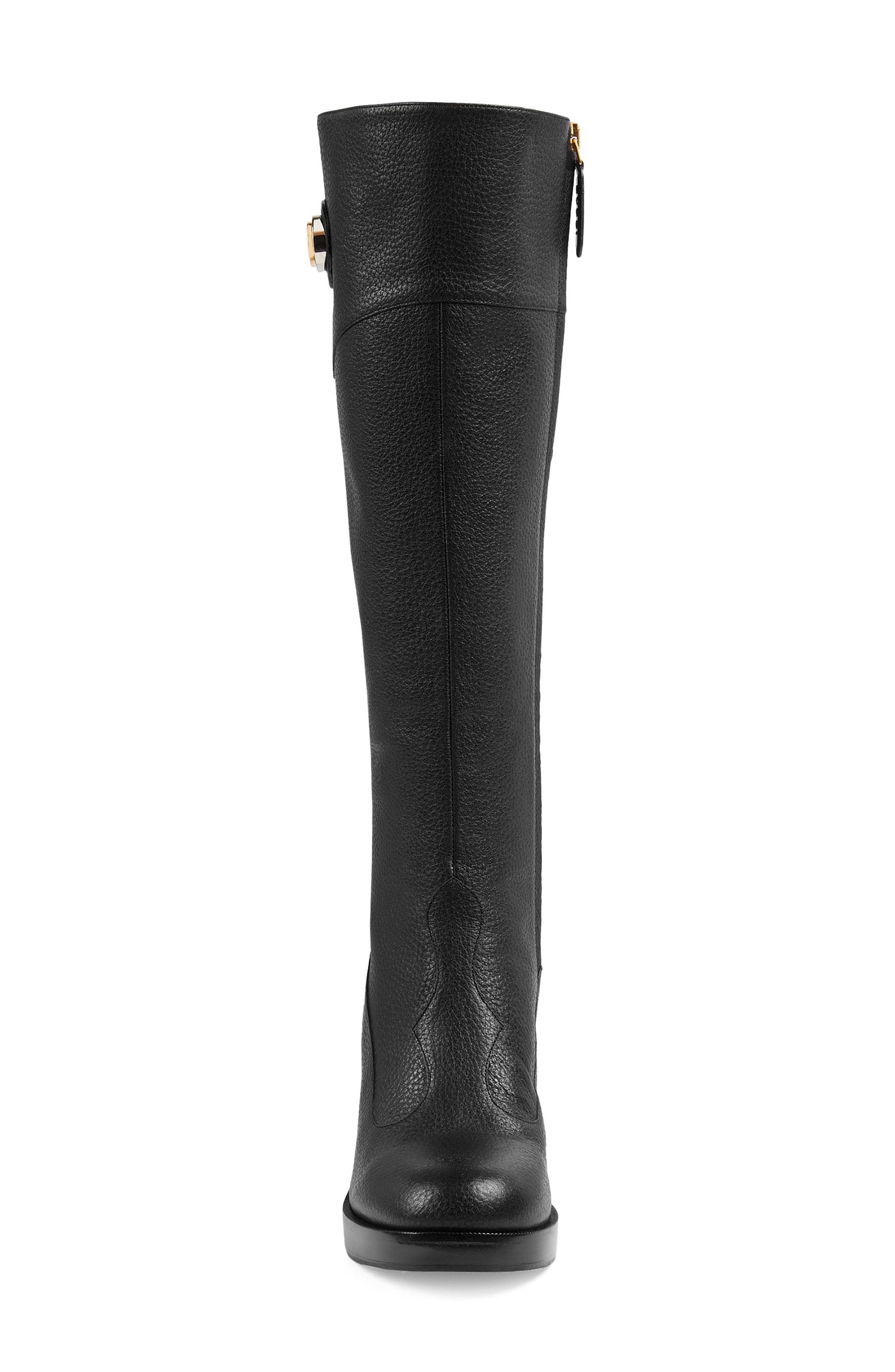 Gucci Rosie Knee High Boot, Alternate, color, 