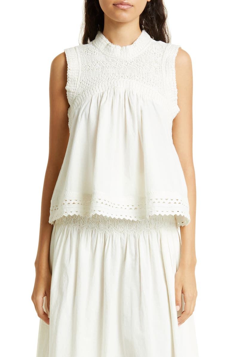 Sea Willa Cotton Tank Top, Main, color,