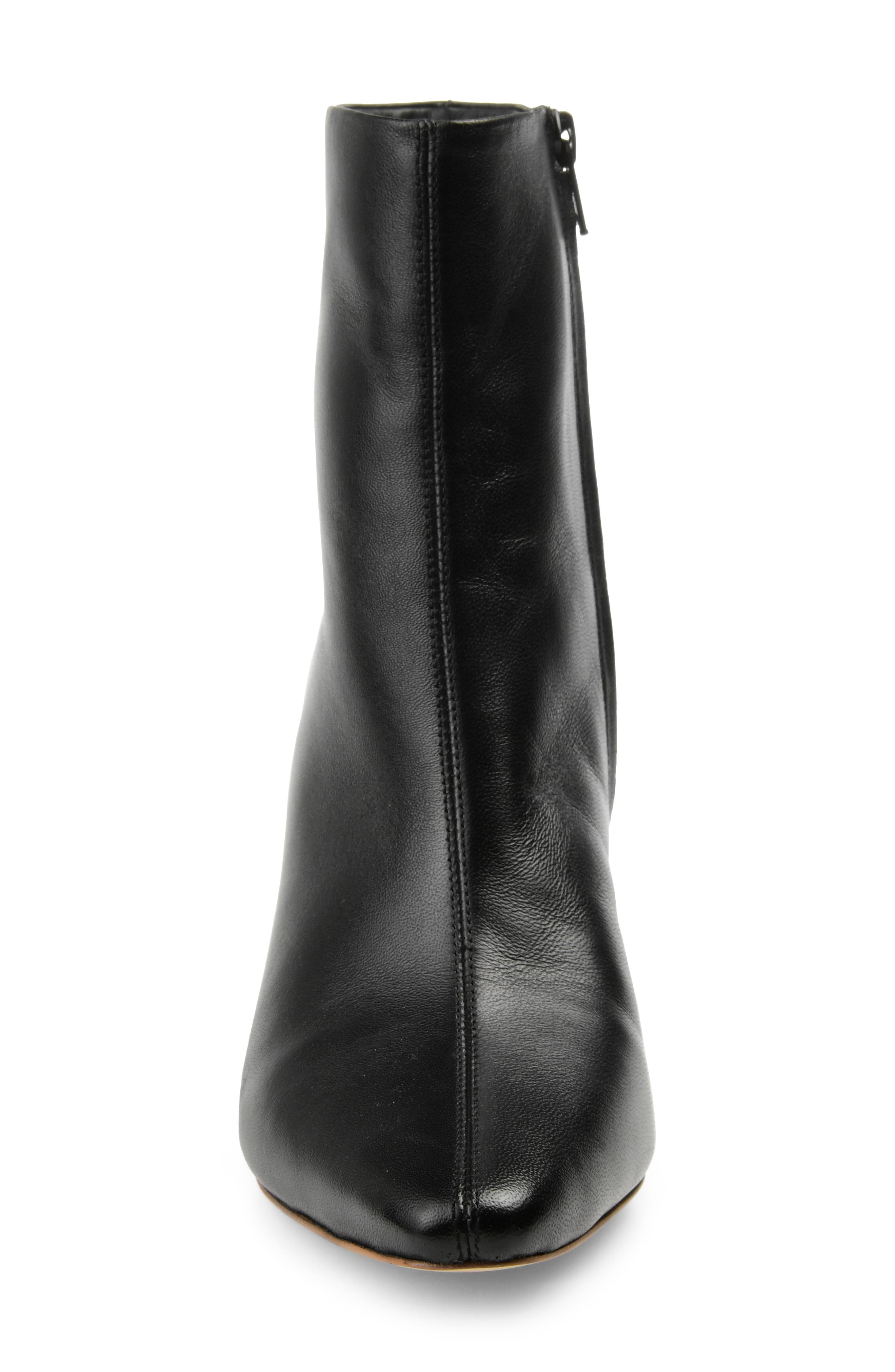 Journee Signature Hydra Leather Bootie, Alternate, color, 