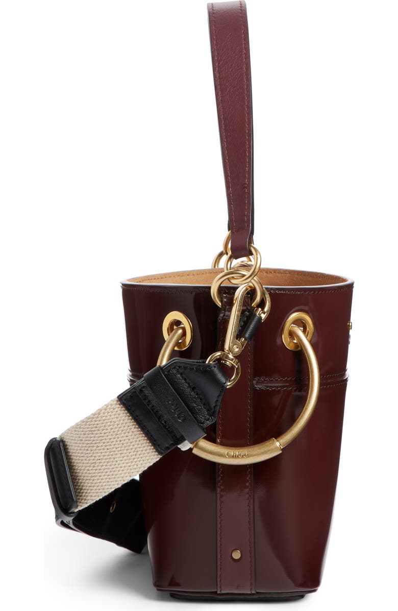 Chloé Small Roy Leather Bucket Bag, Alternate, color,
