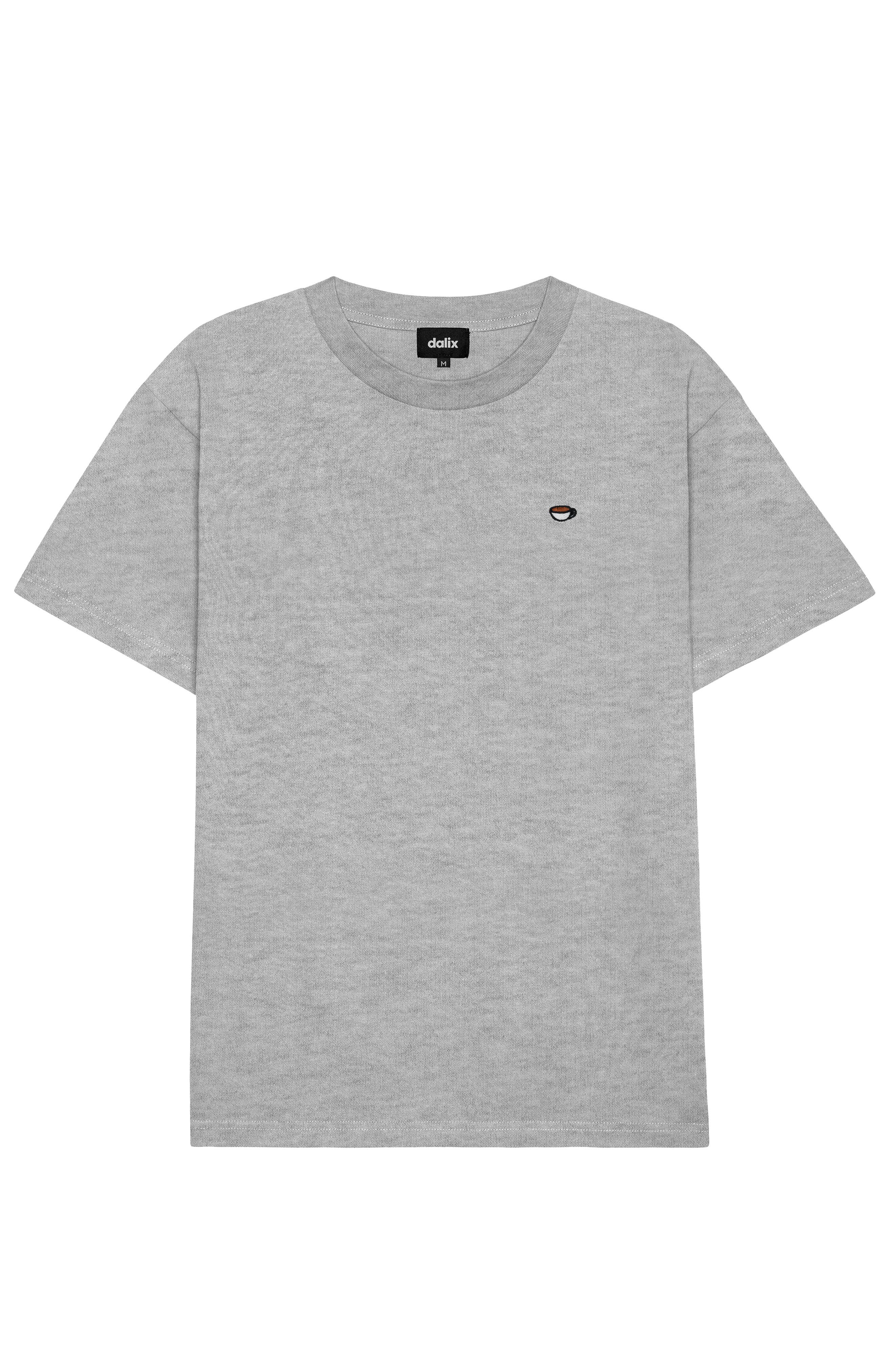 Mens Lil Coffee Heavy Weight Cotton Tee - image 5