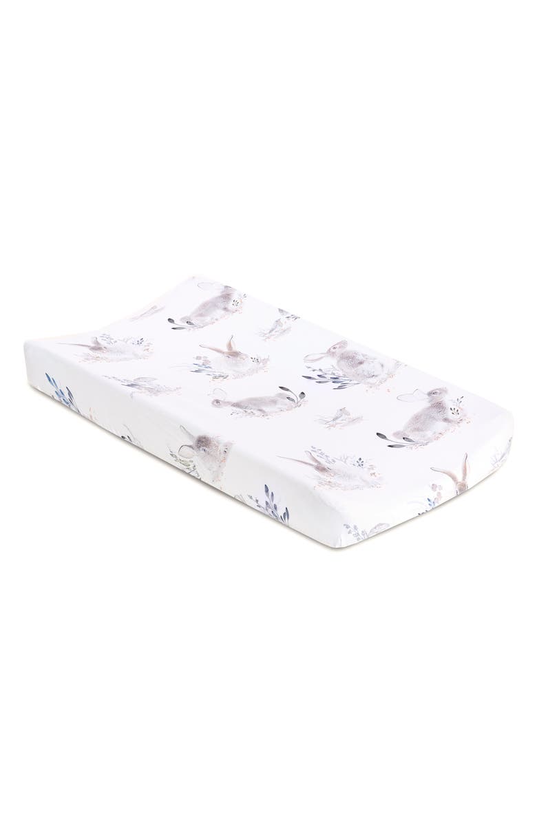 Oilo Jersey Changing Pad Cover, Main, color, Cottontail
