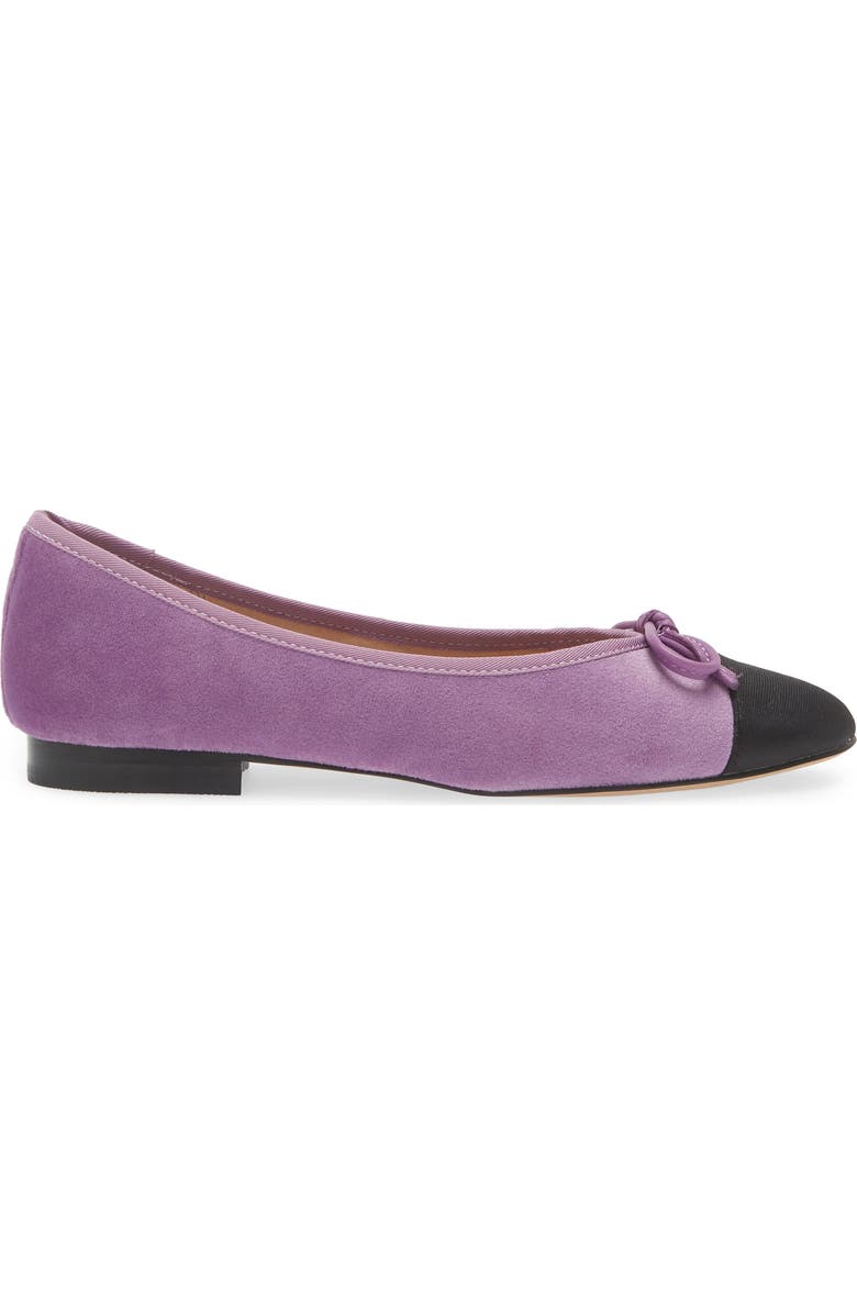 Steve Madden Ellison Cap Toe Ballet Flat, Alternate, color,