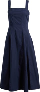 FRNCH Alfreda Fit & Flare Midi Dress