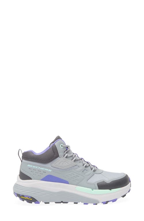 Skechers Max Cushioning Elite Trail 2.0 Shoe In Gray/lavender