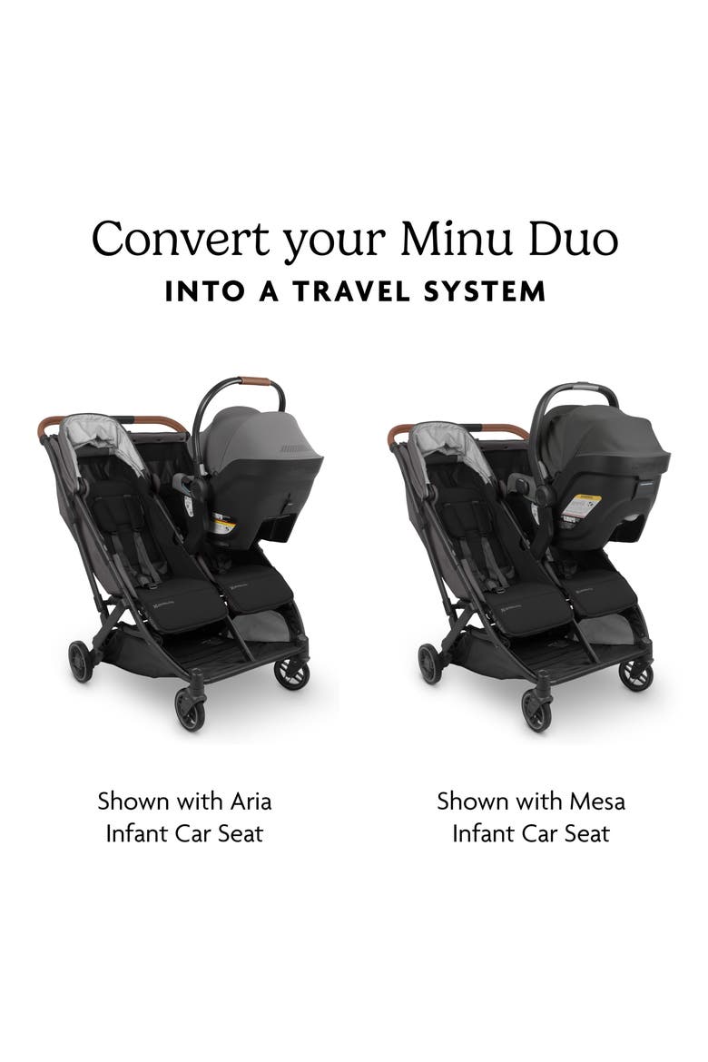 Adapters for Minu Duo, Alternate, color, BLACK