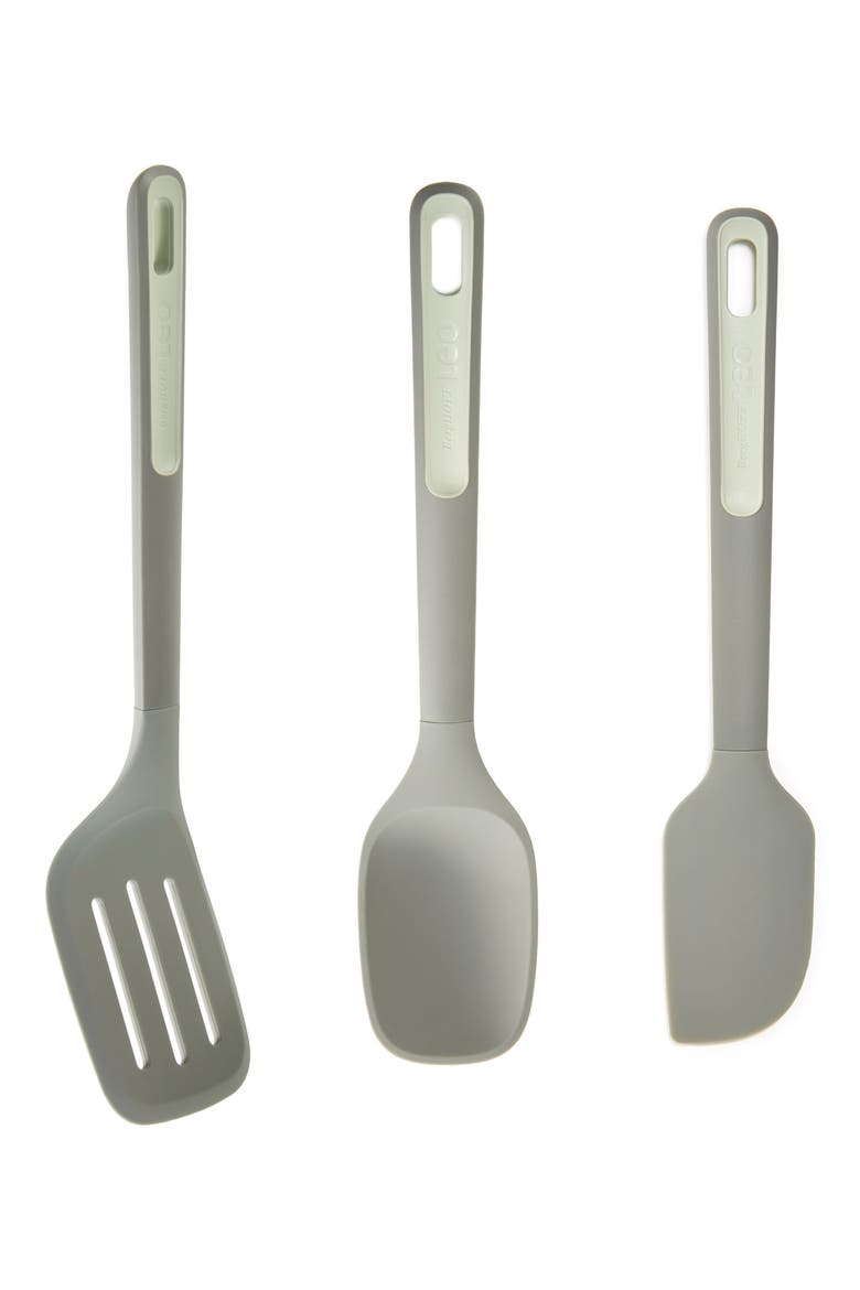 Leo Balance 3-Piece Utensil Set, Main, color, GREEN