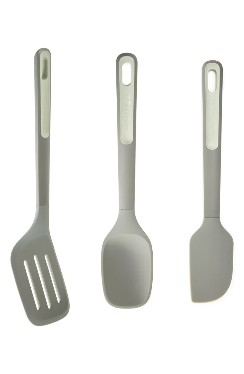 BergHOFF Leo Balance 3-Piece Utensil Set, Main, color, Green