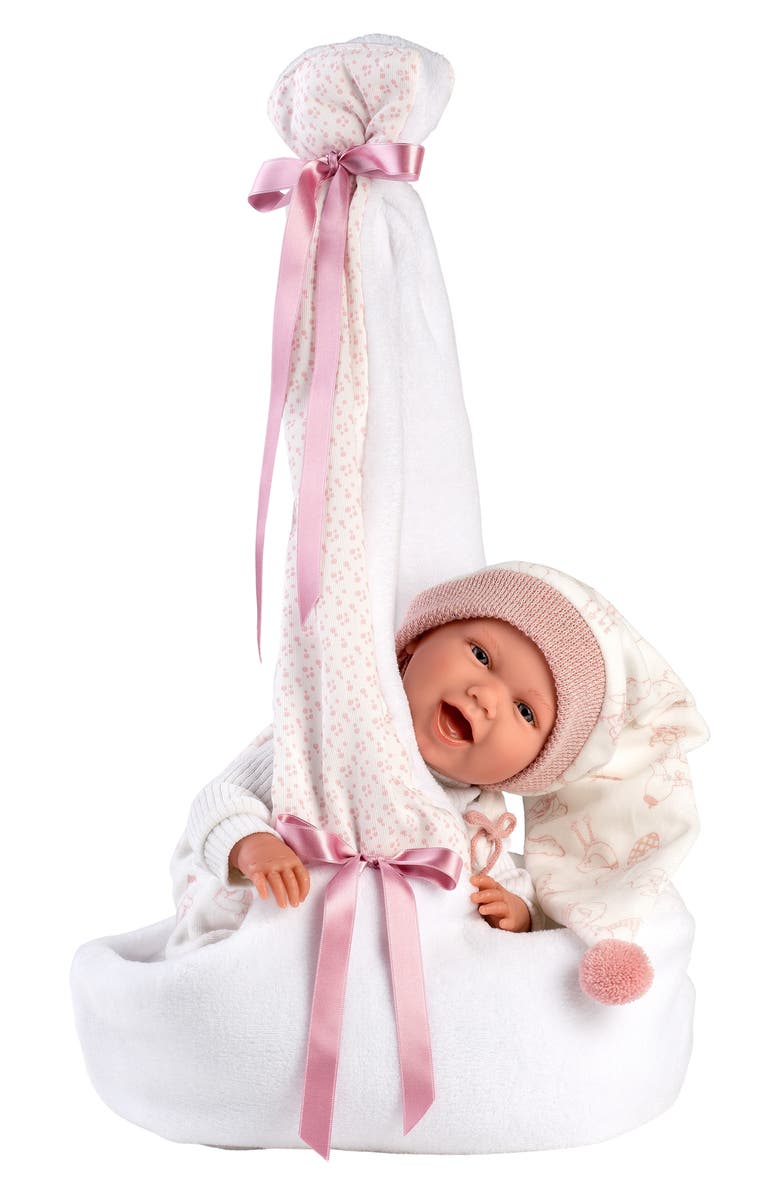 Llorens Natalia 16.5-Inch Articulated Baby Doll, Alternate, color, 
