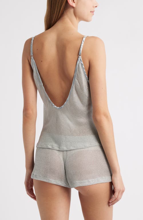 Bella Venice Sheer Mesh Crop Tank