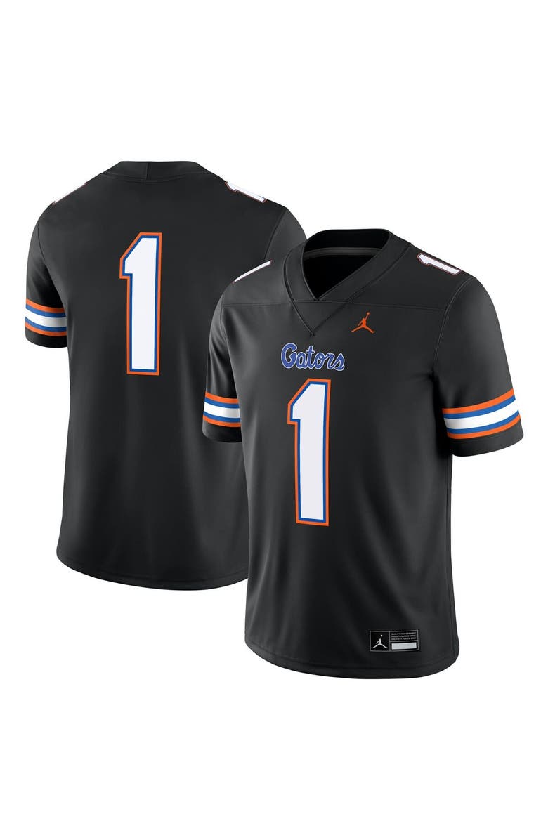 Jordan Brand Men's Jordan Brand #1 Black Florida Gators Alternate Game Jersey, Main, color, Black