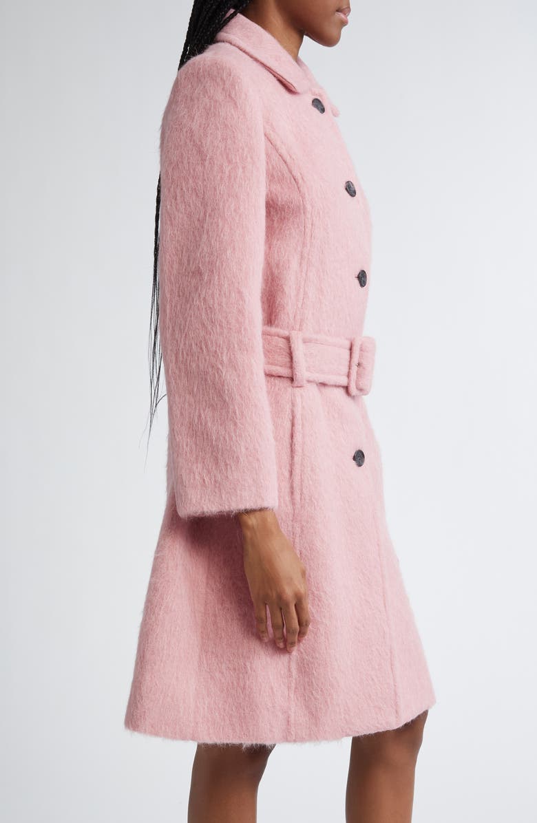 Norwich Belted Alpaca & Wool Blend Coat