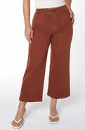 Unpublished Gemma Crop Wide Leg Jeans