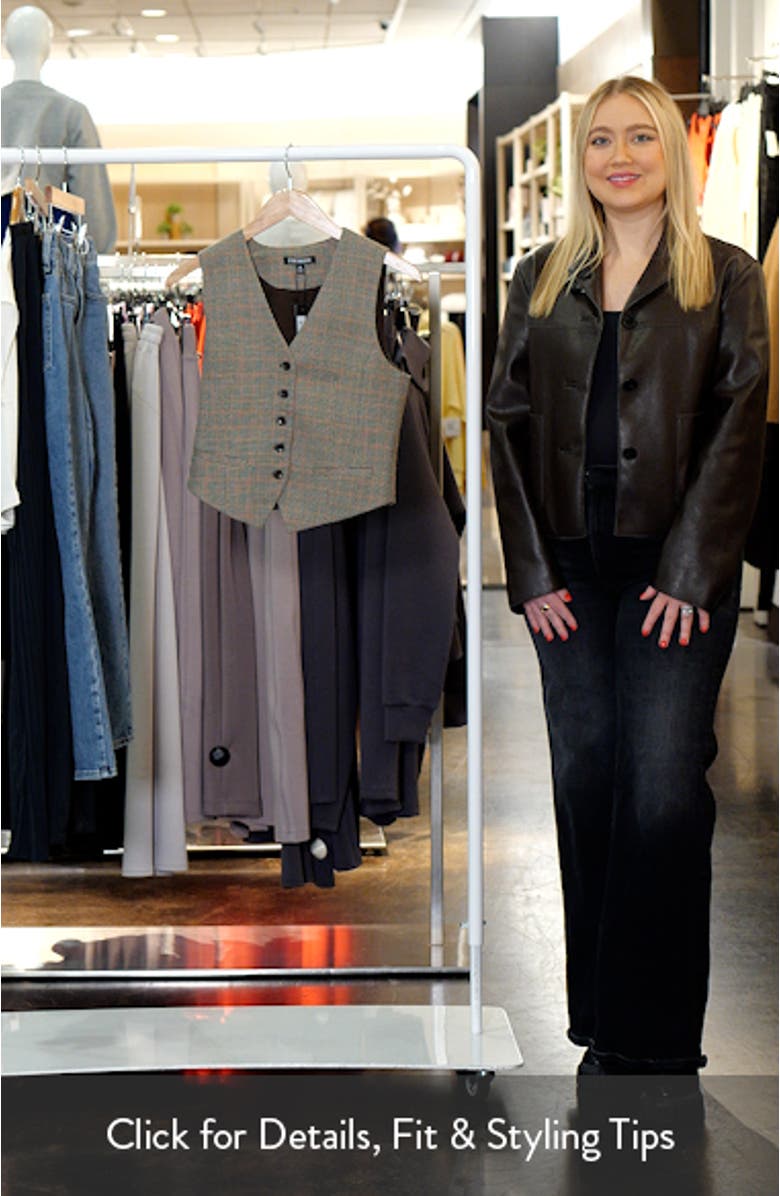 Barrett Plaid Vest, sales video thumbnail