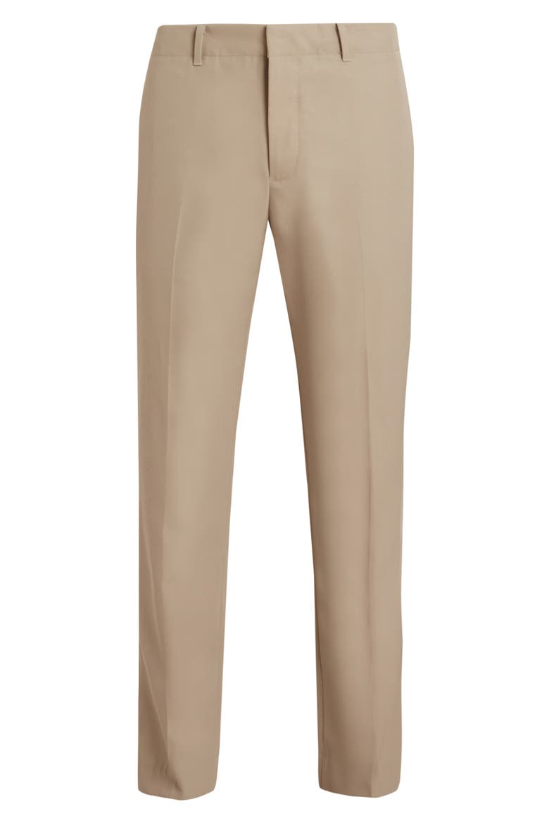 Talia Wool Blend Trousers, Alternate, color, FAWN BEIGE