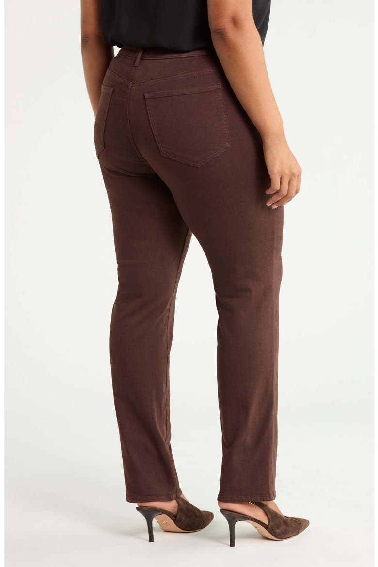 Marilyn Straight Leg Jeans, Alternate, color, BITTER CHOCOLATE