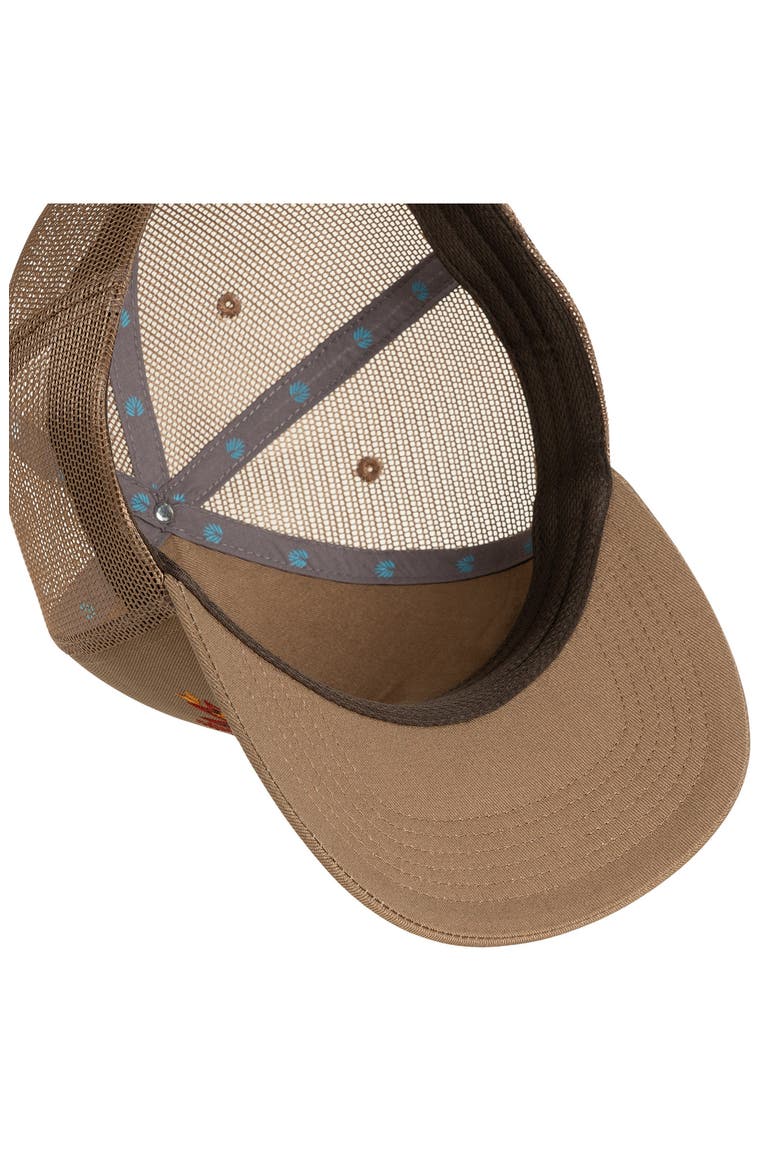 Southwest Trucker Hat, Alternate, color, BROWN