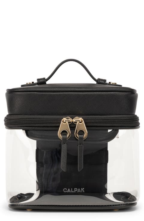 Clear Train Case