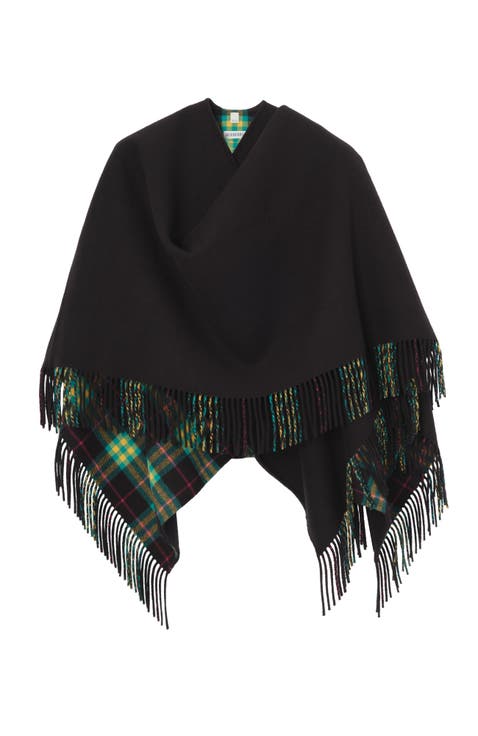 Wool Blanket Cape