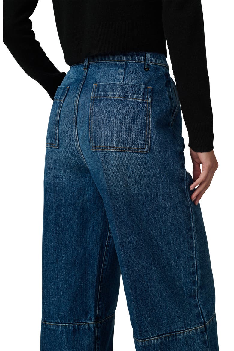 The Harlowe Seamed High Waist Wide Leg Trouser Jeans, Alternate, color, FREQUENT