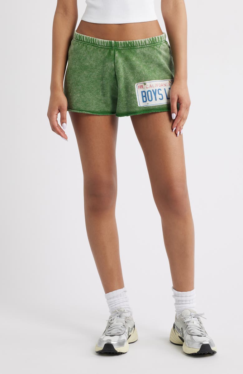 BOYS LIE Just For You Kimmy Sweat Shorts, Main, color, 