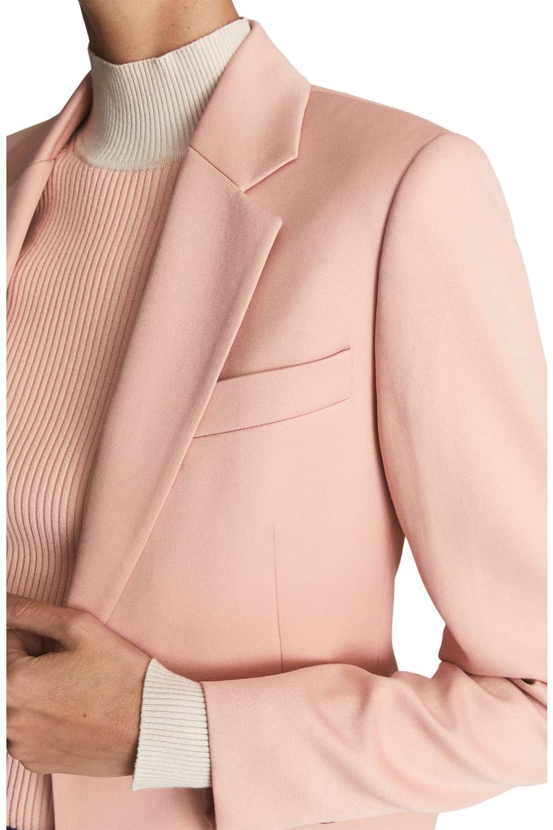 Coco One-Button Blazer, Alternate, color, PINK