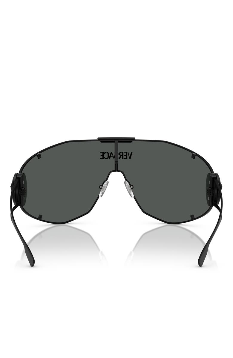 Versace Medusa Medallion 142mm Shield Sunglasses, Alternate, color, 