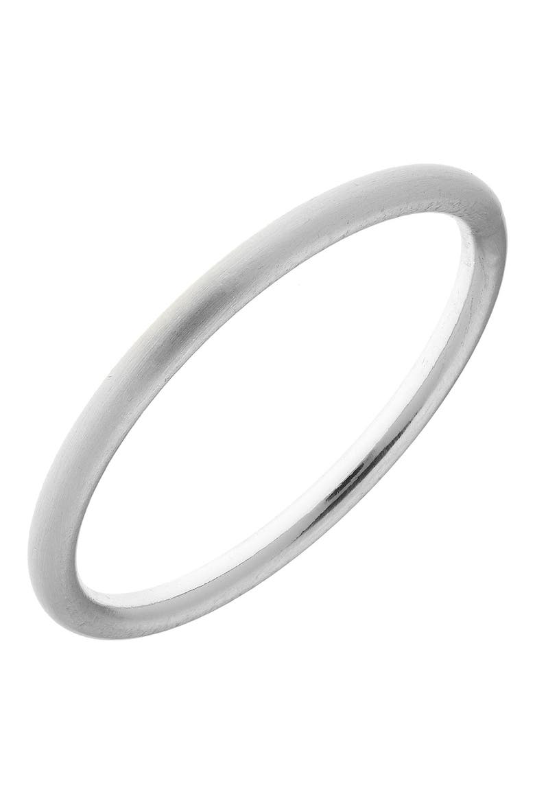 Arabella Statement Bangle, Main, color, SILVER
