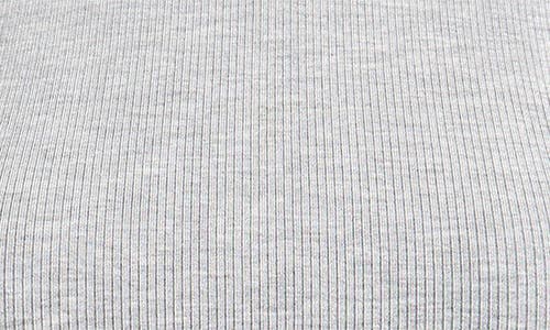 GOOD AMERICAN GOOD AMERICAN LIGHTWEIGHT CROP STRETCH COTTON RIB RACER TANK 