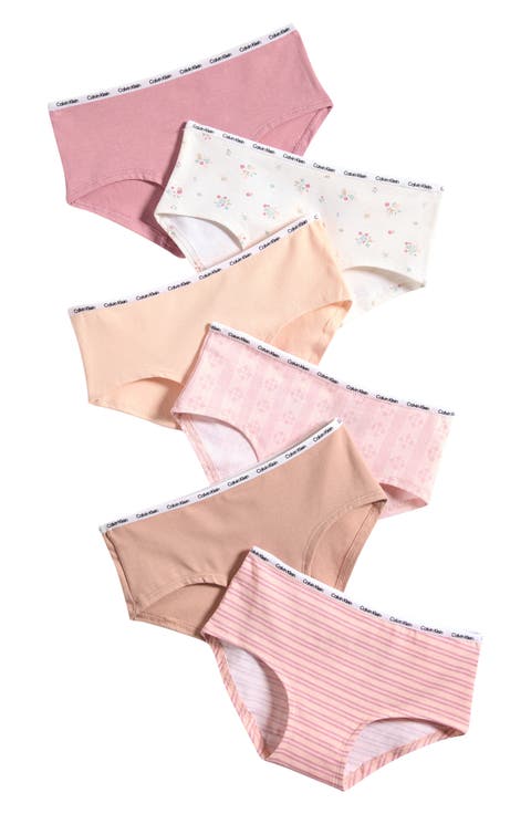 Kids' 6-Pack Hipster Briefs