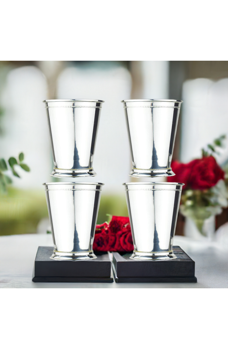 Prince of Scots Silver Julep Cup - Set of 4, Alternate, color, Silver