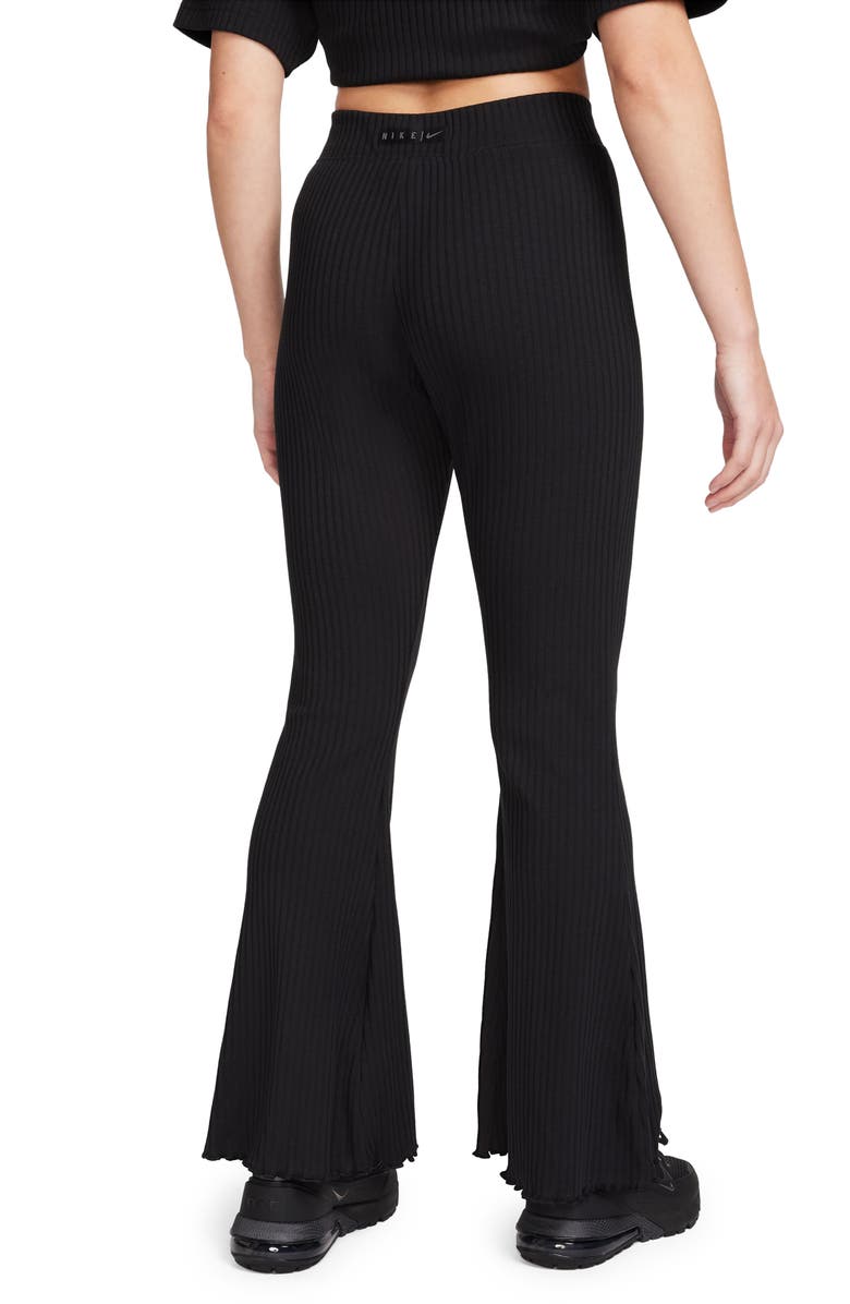 Nike High Waist Rib Jersey Pants, Alternate, color, 