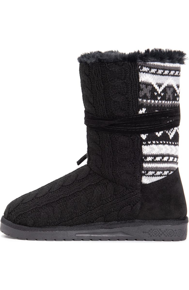 MUK LUKS Clementine Faux Fur Boot - Wide Width Available, Alternate, color,