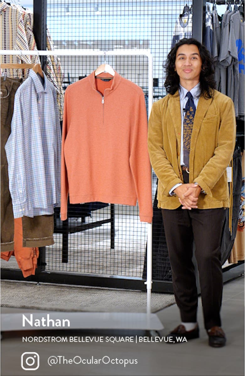 Half Zip Fleece Pullover, sales video thumbnail