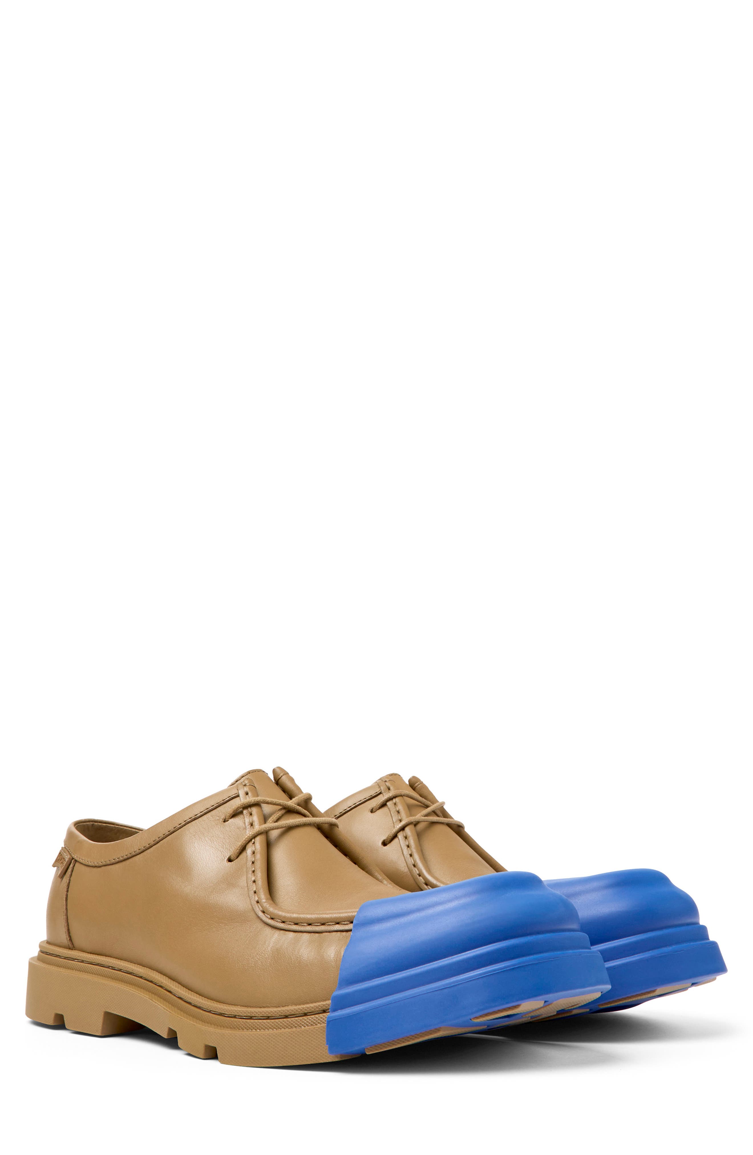 Junction Cap Toe Chukka Shoe, Main, color, MEDIUM BROWN