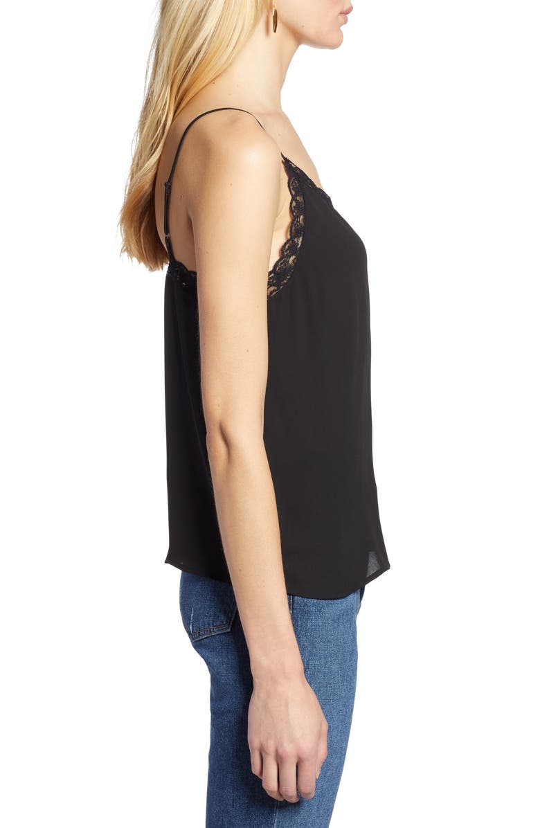 Halogen<sup>®</sup> Lace Trim Camisole, Alternate, color, 