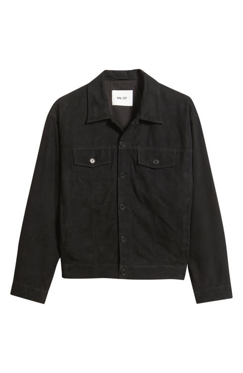 Roy Suede Trucker Jacket