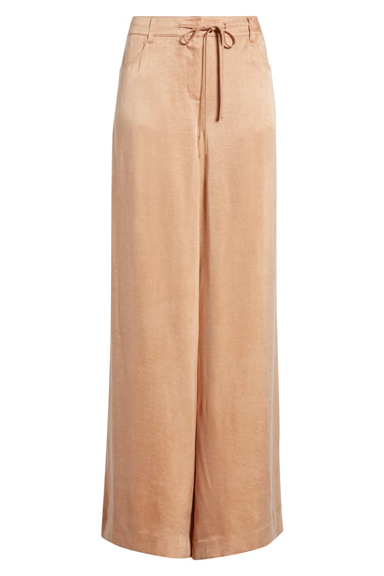 Mason Wide Leg Drawstring Pants, Alternate, color, CHAI