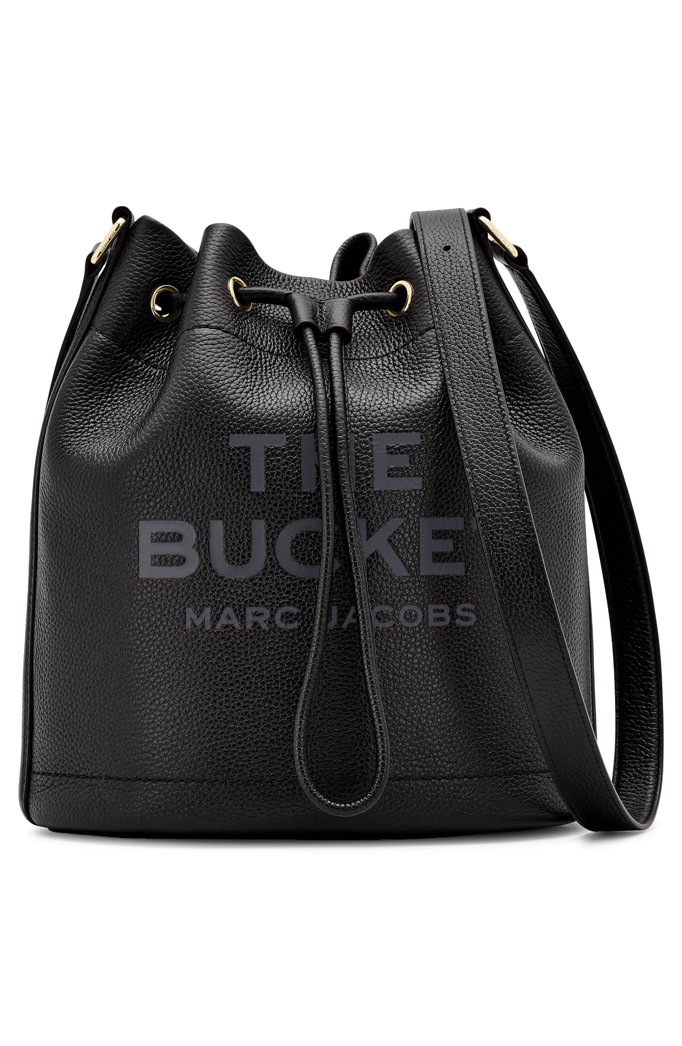 Marc Jacobs The Bucket Leather Bag, Alternate, color, 