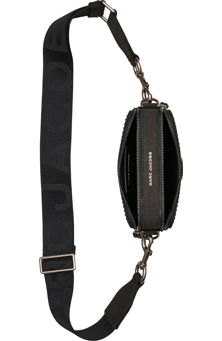 Marc Jacobs The Crystal Canvas Snapshot Bag, Alternate, color,